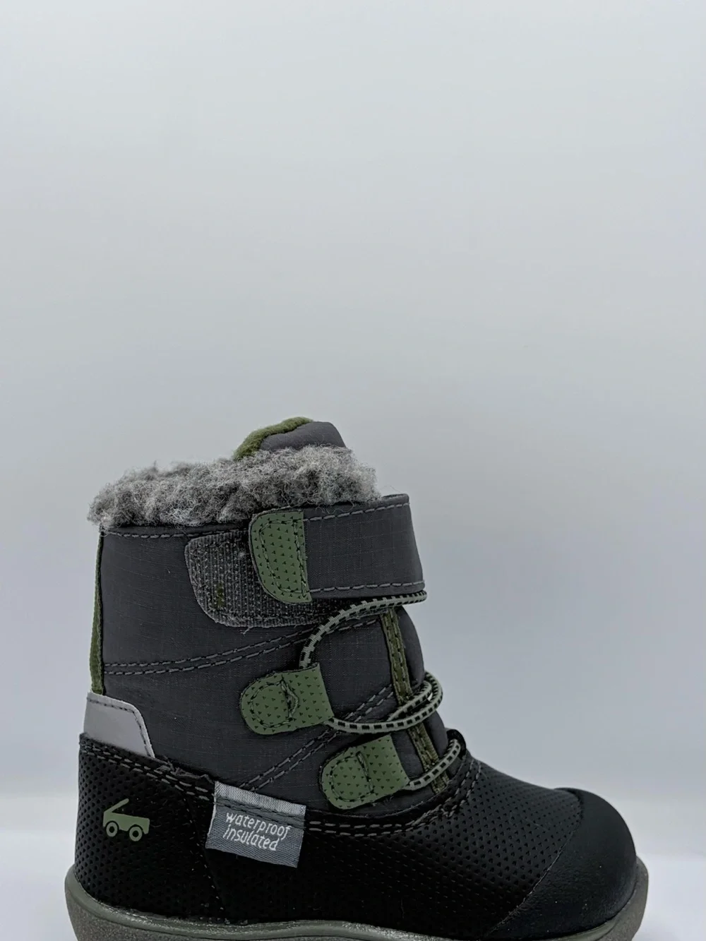 See Kai Run Gilman Toddler Boots Gray Waterproof NWT Size 4